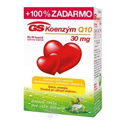 GS Koenzým Q10 30 mg NOVÝ