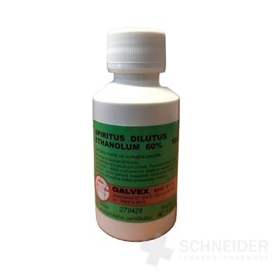 SPIRITUS DILUTUS / ETHANOLUM 60% - GALVEX