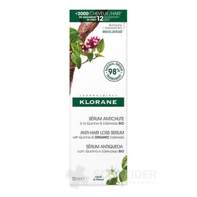 KLORANE SERUM ATICHUTE Quinine & Edelweiss BIO