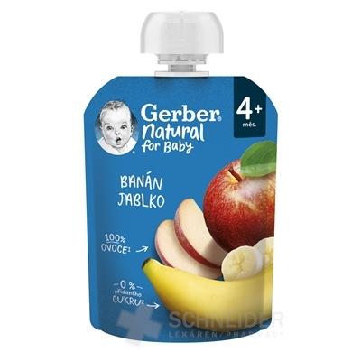 Gerber Natural Kapsička Banán a jablko