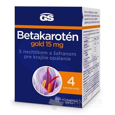GS Betakarotén gold 15 mg