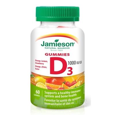 JAMIESON VITAMÍN D3 1000 IU GUMMIES