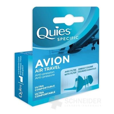 Quies AVION Chrániče sluchu do lietadla