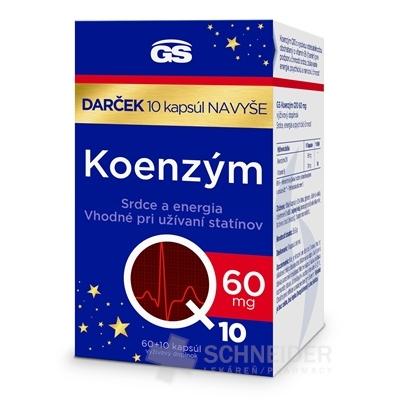 GS Koenzým Q10 60 mg darček 2023