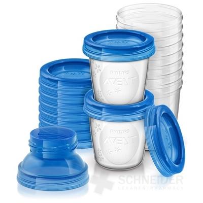 AVENT VIA zásobníky s adaptérom