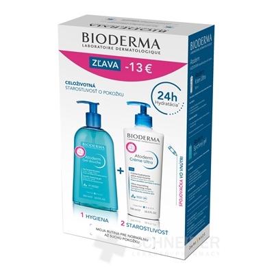 BIODERMA Atoderm BALÍK Krém Ultra + Sprchový gel