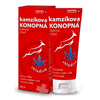 Cemio Kamzíkova konopná masť
