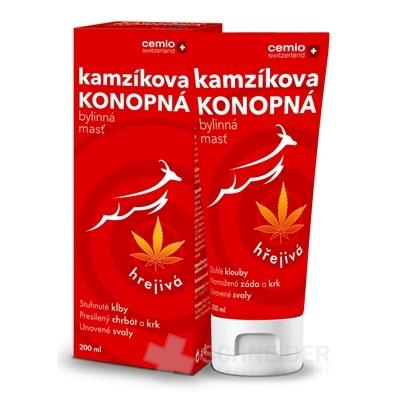 Cemio Kamzíkova konopná masť