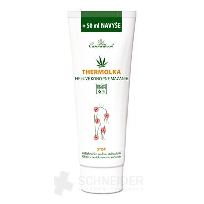 Cannaderm THERMOLKA hrejivé konopné mazanie