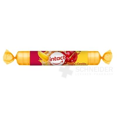 INTACT rolky banán+čerešňa hroznový cukor