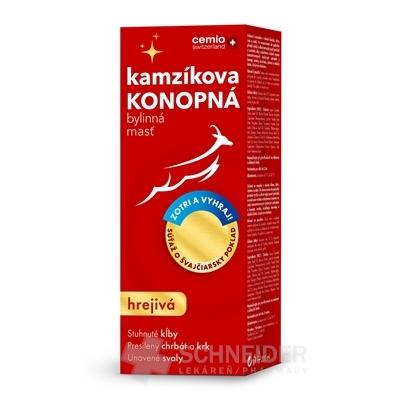 Cemio Kamzíkova konopná masť