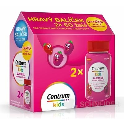 Centrum kids GUMMIES malina a jahoda
