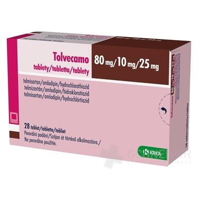 Tolvecamo 80 mg/10 mg/25 mg