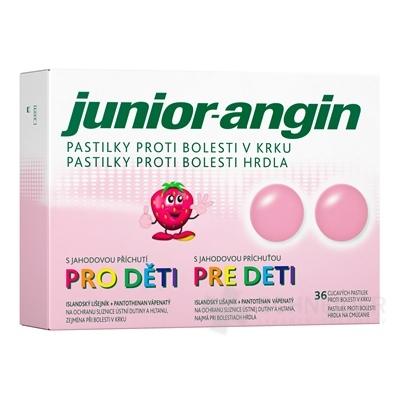 Junior-angin pastilky pre deti