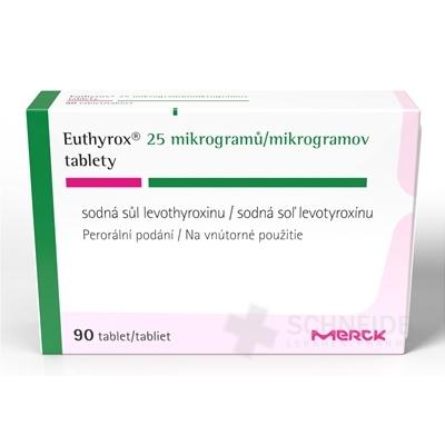Euthyrox 25 mikrogramov