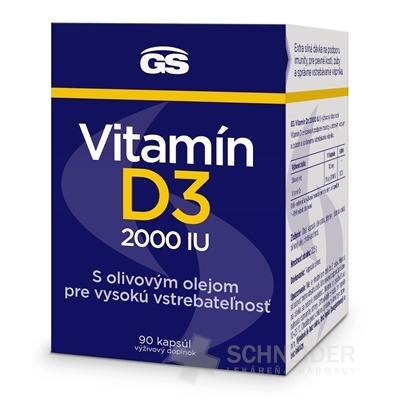 GS Vitamín D3 2000 IU GS Vitamín D3 2000 IU