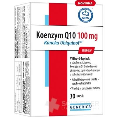 GENERICA Koenzym Q10 100 mg Kaneka Ubiquinol