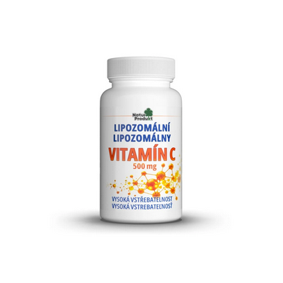 Naturprodukt lipozomálny vitamin C. 500 mg