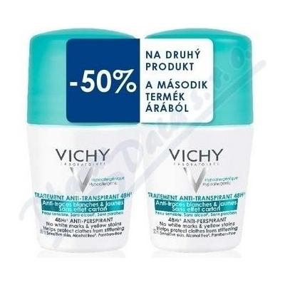 Vichy Deo roll-on anti-traces 48h DUO 2x50ml