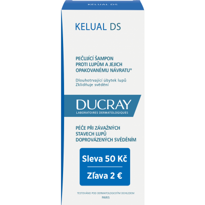 Ducray Kelual DS liečebný šampón proti lupinám 100ml