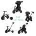 QPLAY Trojkolka Nova Max 5v1 Black, 10-72 mesiacov